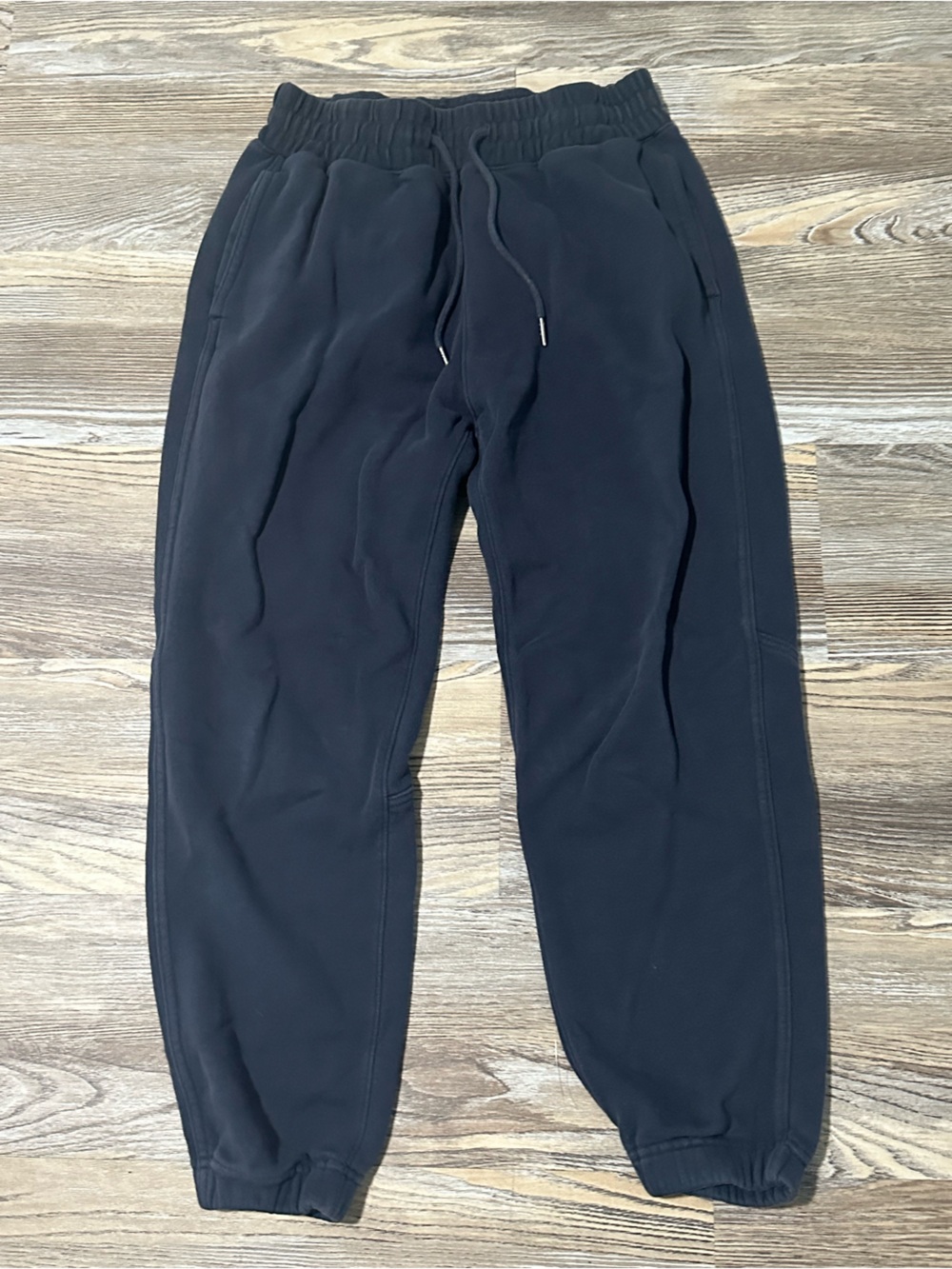 Abercrombie & Fitch Blue Drawstring Track Joggers